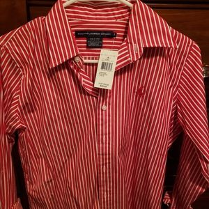 Brand New!!! Women button up shirt Ralph Lauren